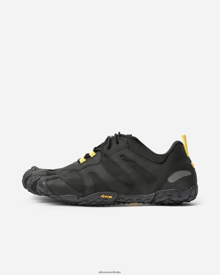 män svart gul v-trail 2.0 868HBJ109 Vibram Skodon