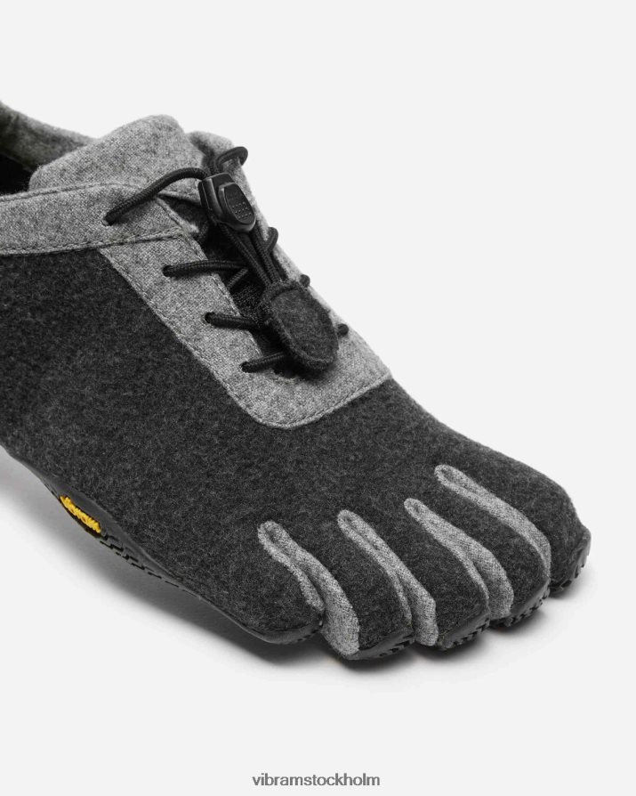 kvinnor grå/ljusgrå/svart kso eko ull 868HBJ11 Vibram Skodon