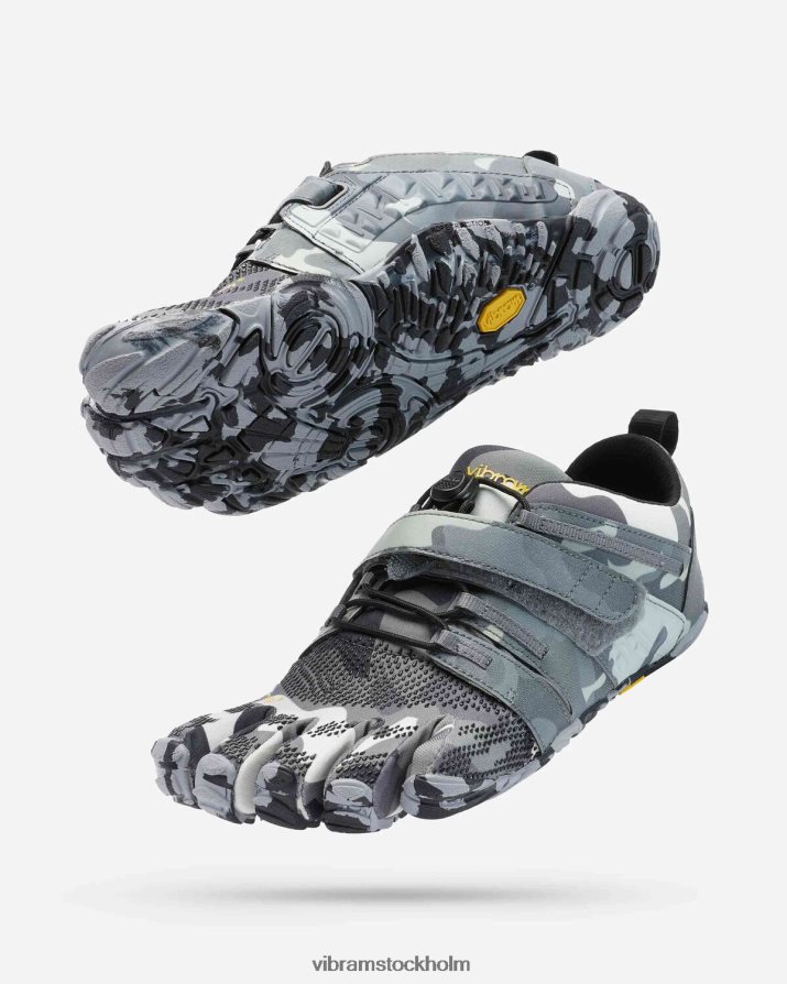 kvinnor grått/camo v-tåg 20 868HBJ18 Vibram Skodon