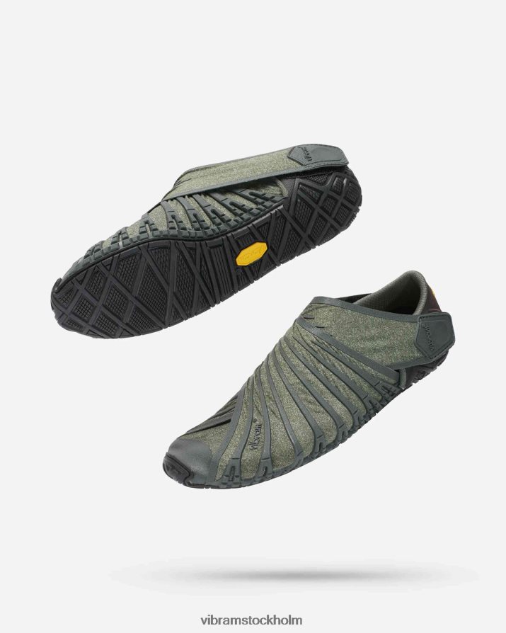 kvinnor grön furoshiki ekofri 868HBJ58 Vibram Skodon