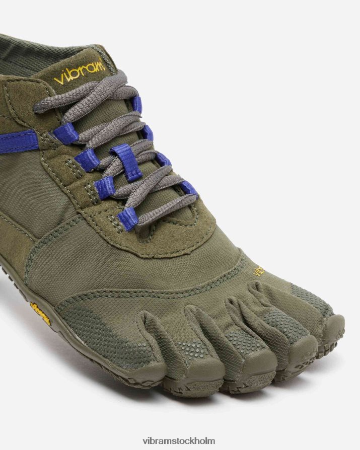 kvinnor militär/lila v-trek 868HBJ32 Vibram Skodon