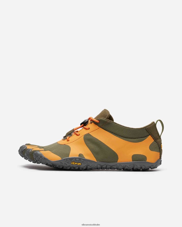 kvinnor militär/orange/grå v-alfa 868HBJ16 Vibram Skodon