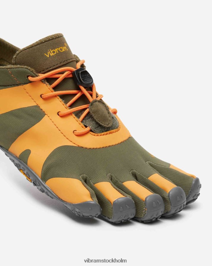 kvinnor militär/orange/grå v-alfa 868HBJ16 Vibram Skodon