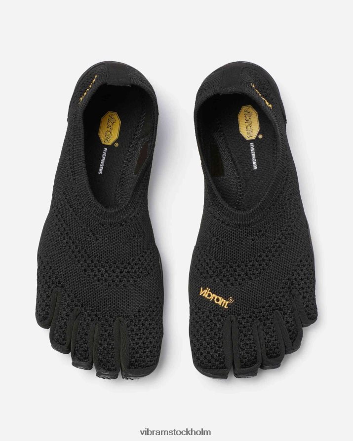 kvinnor svart el-x stickad 868HBJ70 Vibram Skodon