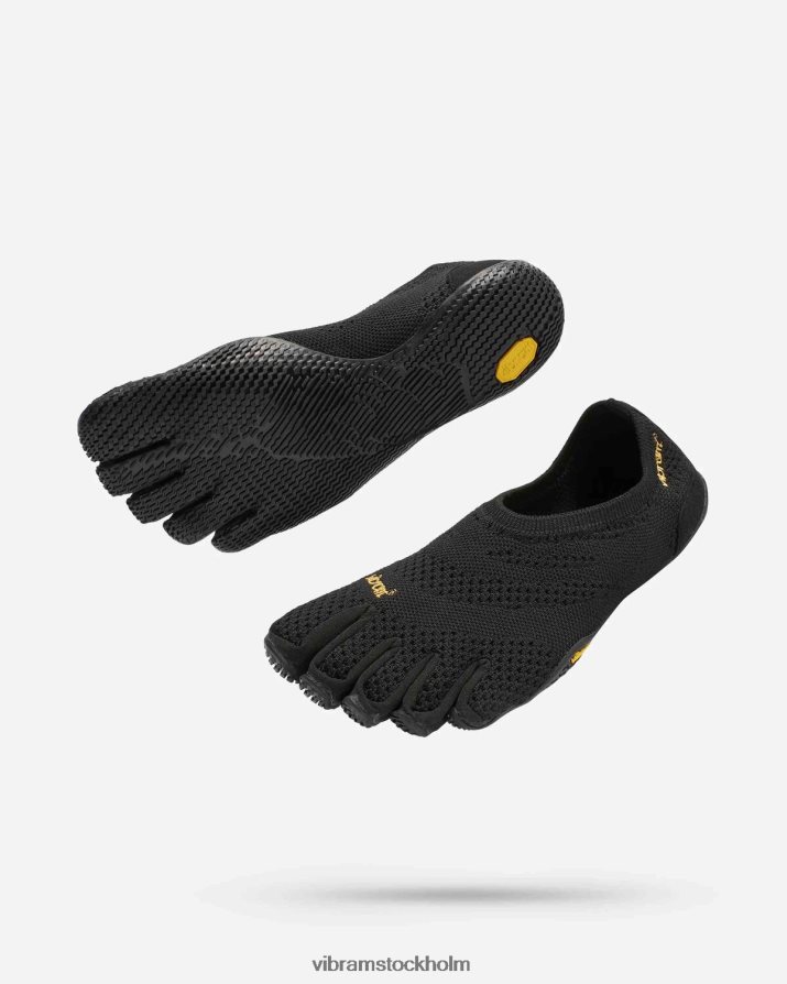 kvinnor svart el-x stickad 868HBJ70 Vibram Skodon