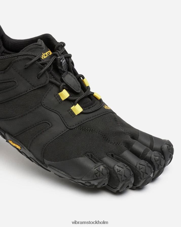 kvinnor svart gul v-trail 20 868HBJ60 Vibram Skodon