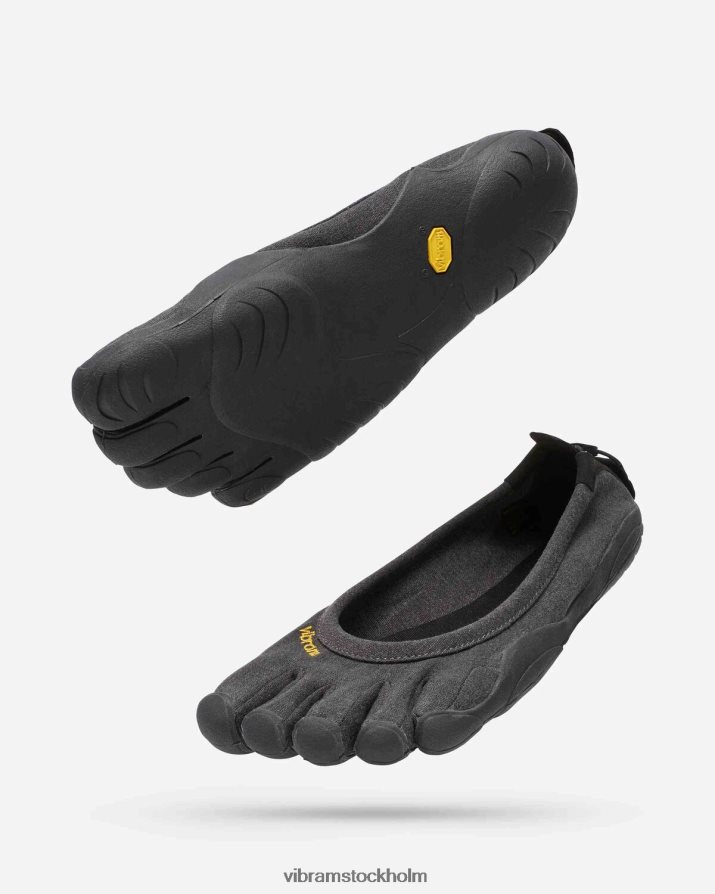 kvinnor svart klassisk eko 868HBJ20 Vibram Skodon