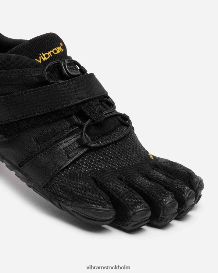 kvinnor svart v-tåg 20 868HBJ14 Vibram Skodon