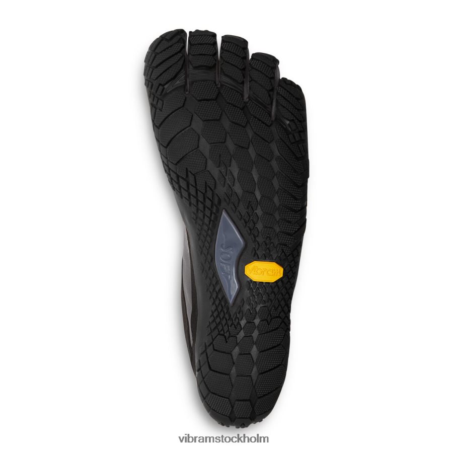 kvinnor svart/grå/citronell v-trek 868HBJ113 Vibram Skodon