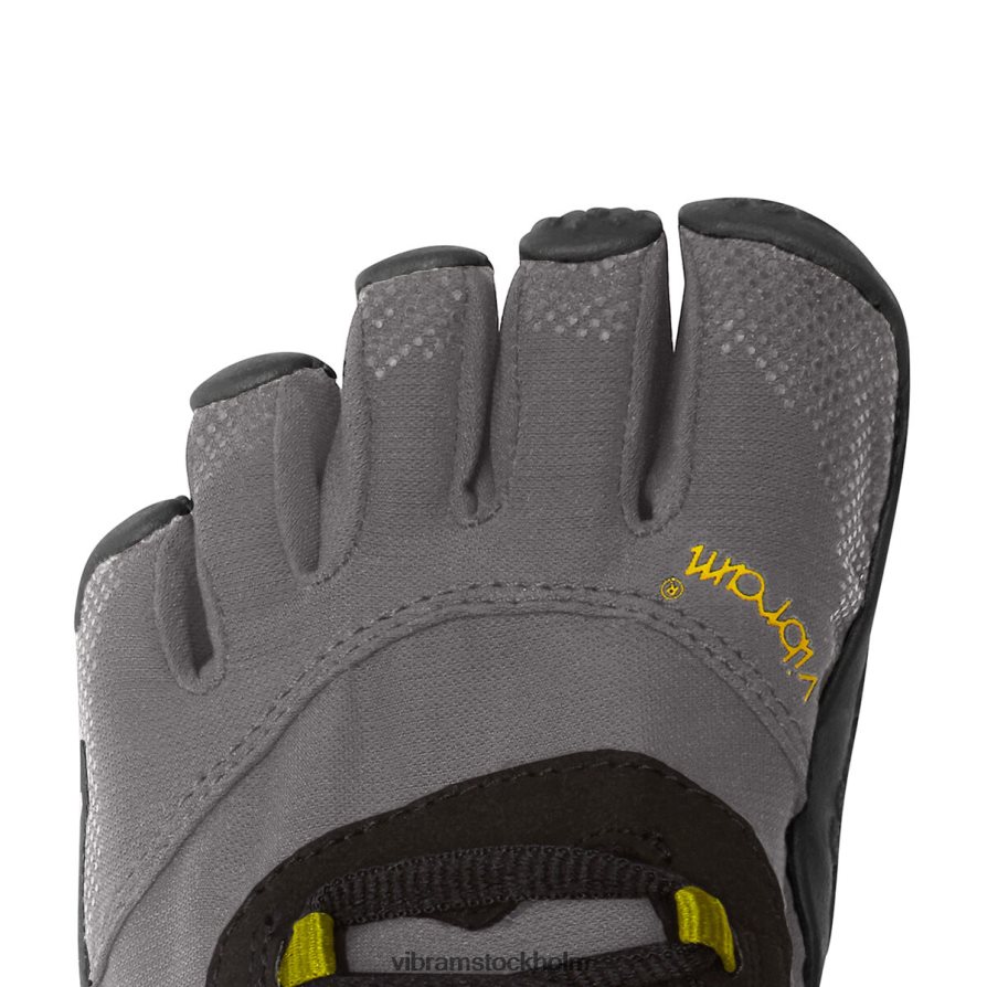 kvinnor svart/grå/citronell v-trek 868HBJ113 Vibram Skodon