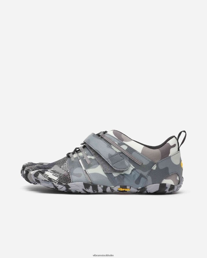 män grått/camo v-tåg 20 868HBJ75 Vibram Skodon