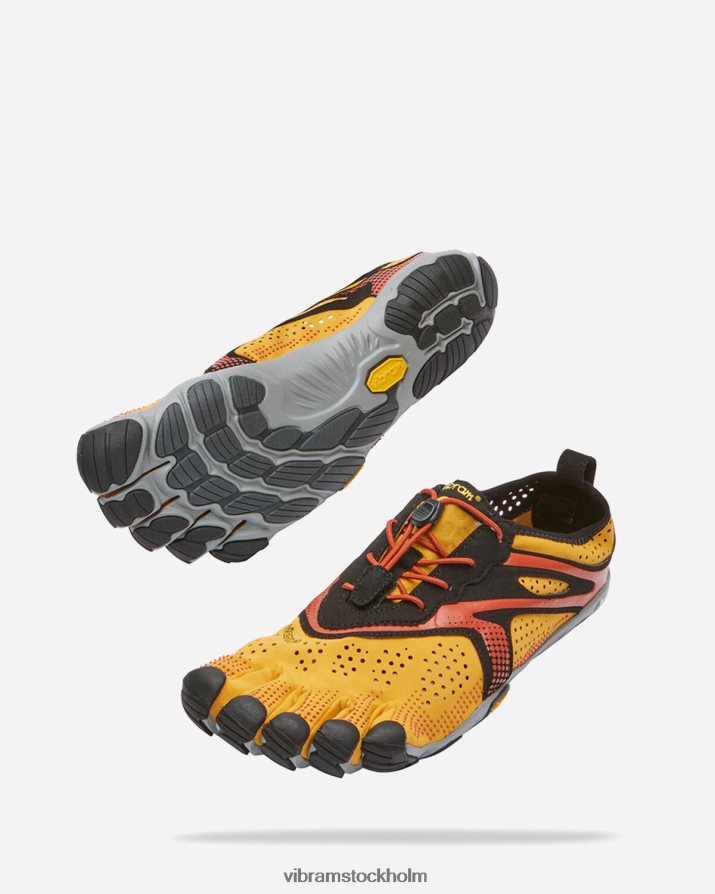 män gyllene/gula/svarta v-run 868HBJ120 Vibram Skodon