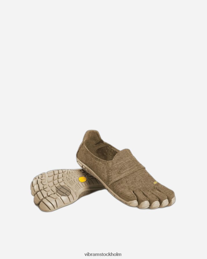 män kaki cvt-hampa 868HBJ63 Vibram Skodon