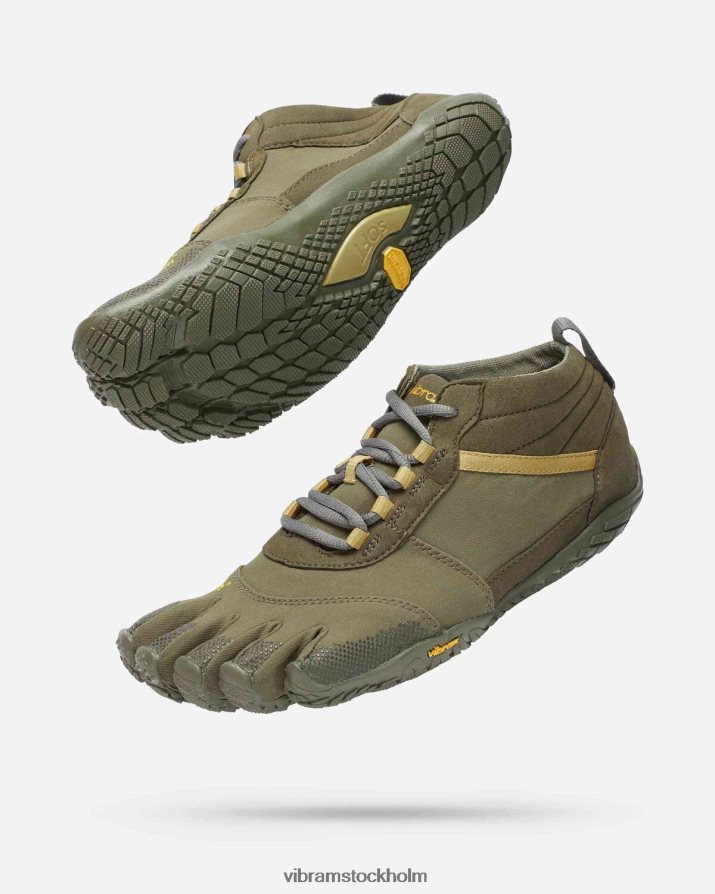 män militär/mörkgrå v-trek 868HBJ38 Vibram Skodon