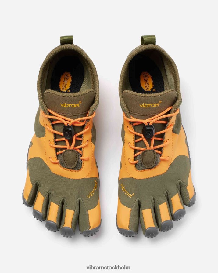 män militär/orange/grå v-alfa 868HBJ50 Vibram Skodon