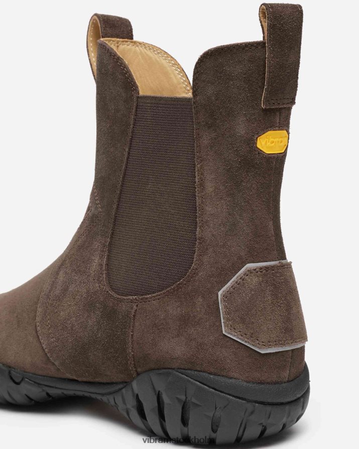 män mörkbrun bara för mig-häst ecostep naturliga 868HBJ54 Vibram Skodon