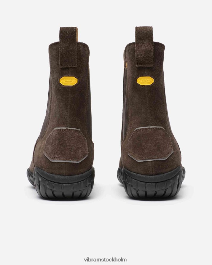 män mörkbrun bara för mig-häst ecostep naturliga 868HBJ54 Vibram Skodon