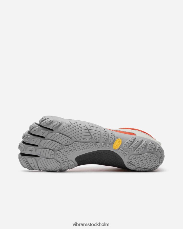 män röd/svart/grå v-run retro 868HBJ103 Vibram Skodon