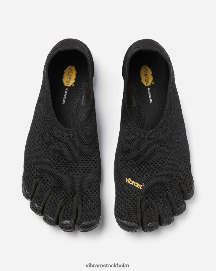 män svart el-x stickad 868HBJ10 Vibram Skodon