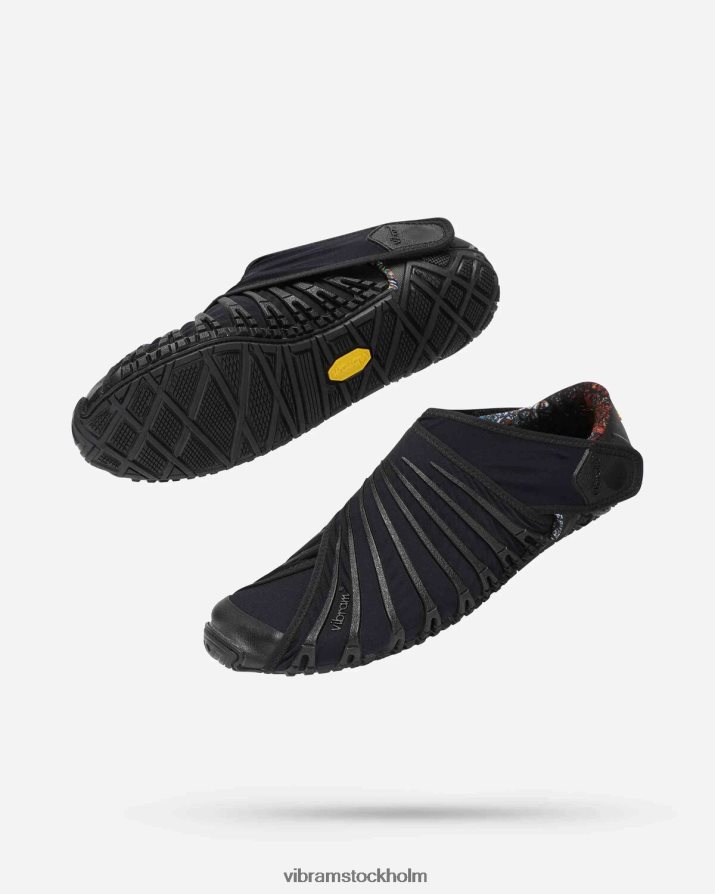 män svart furoshiki 868HBJ17 Vibram Skodon