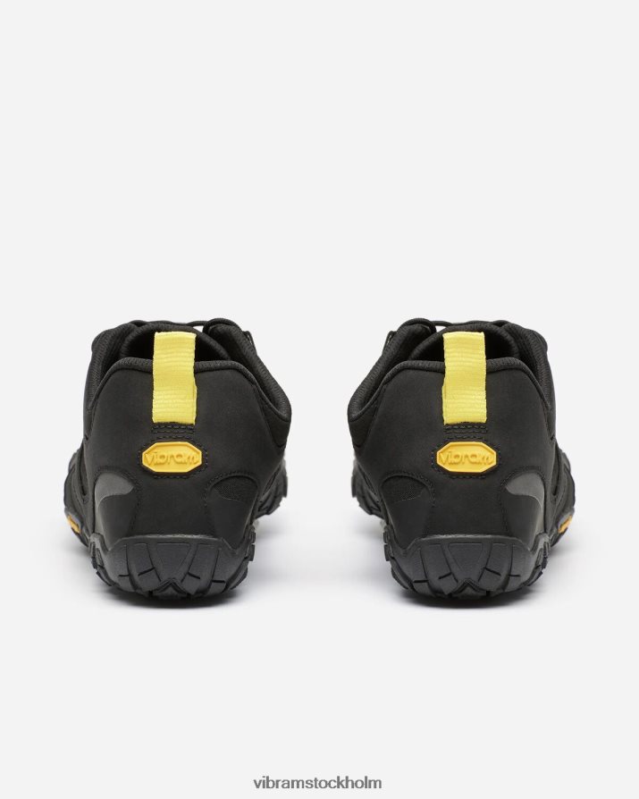 män svart gul v-trail 20 868HBJ109 Vibram Skodon