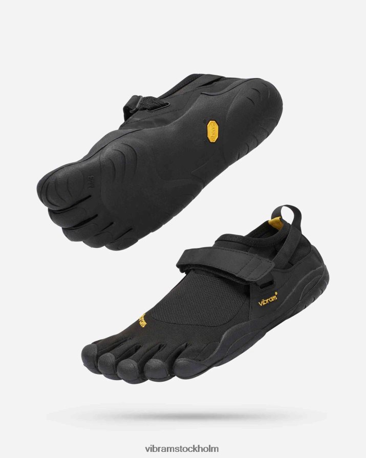 män svart kso 868HBJ27 Vibram Skodon