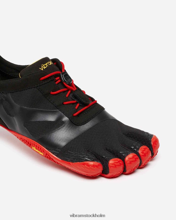 män svart röd kso evo 868HBJ9 Vibram Skodon