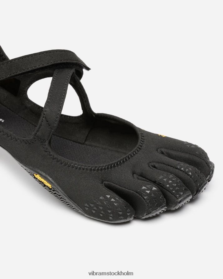 män svart v-själ 868HBJ67 Vibram Skodon