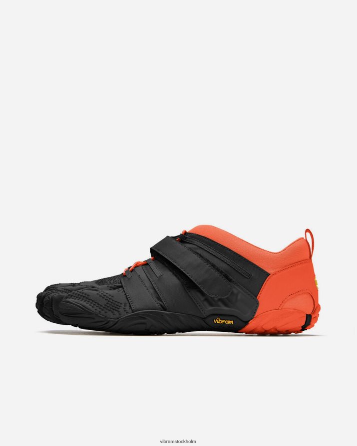 män svart/orange v-tåg 20 868HBJ61 Vibram Skodon