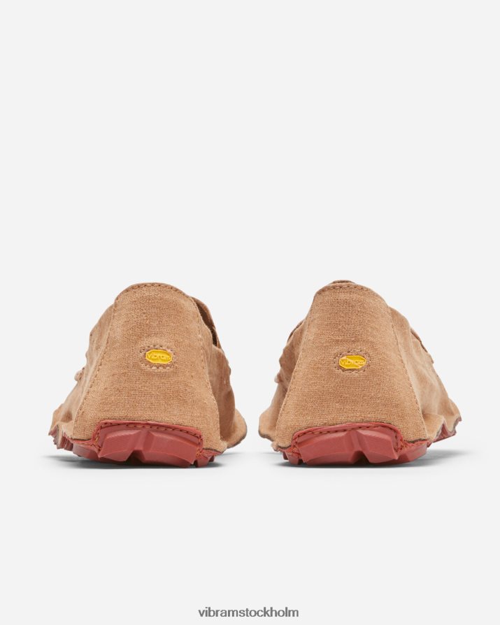 män tobak/tegel en fjärdedel hampa 868HBJ124 Vibram Skodon